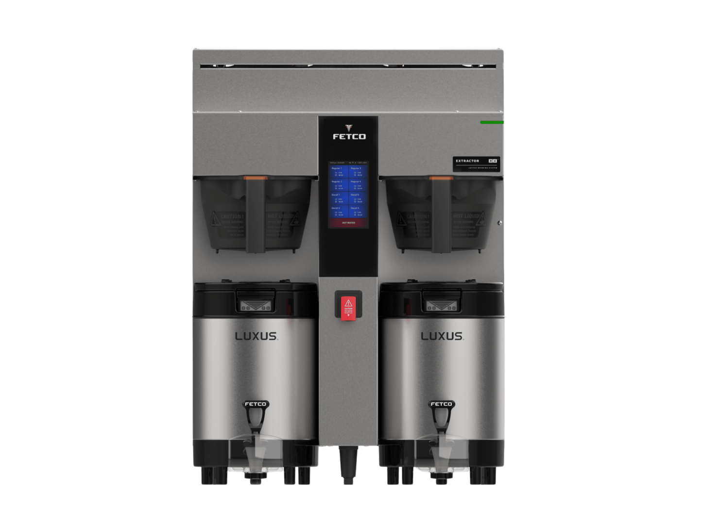 Fetco CBS-2232 NG 1 Gallon Twin-Station Coffee Brewer | Pro Coffee Gear