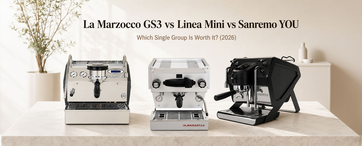 La Marzocco GS3 vs Linea Mini vs Sanremo YOU: Which Single Group Is Worth It?