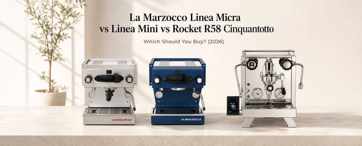 La Marzocco Linea Micra vs Linea Mini vs Rocket R58 Cinquantotto: Which Should You Buy?