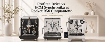 Profitec Drive vs ECM Synchronika vs Rocket R58 Cinquantotto: Which Dual Boiler?