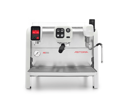 AB200 Compact - 1 Group - With Autosteam White 110V New Open Box