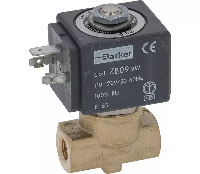 SOLENOID VALVE PARKER 2-WAY 110V 50/60Hz