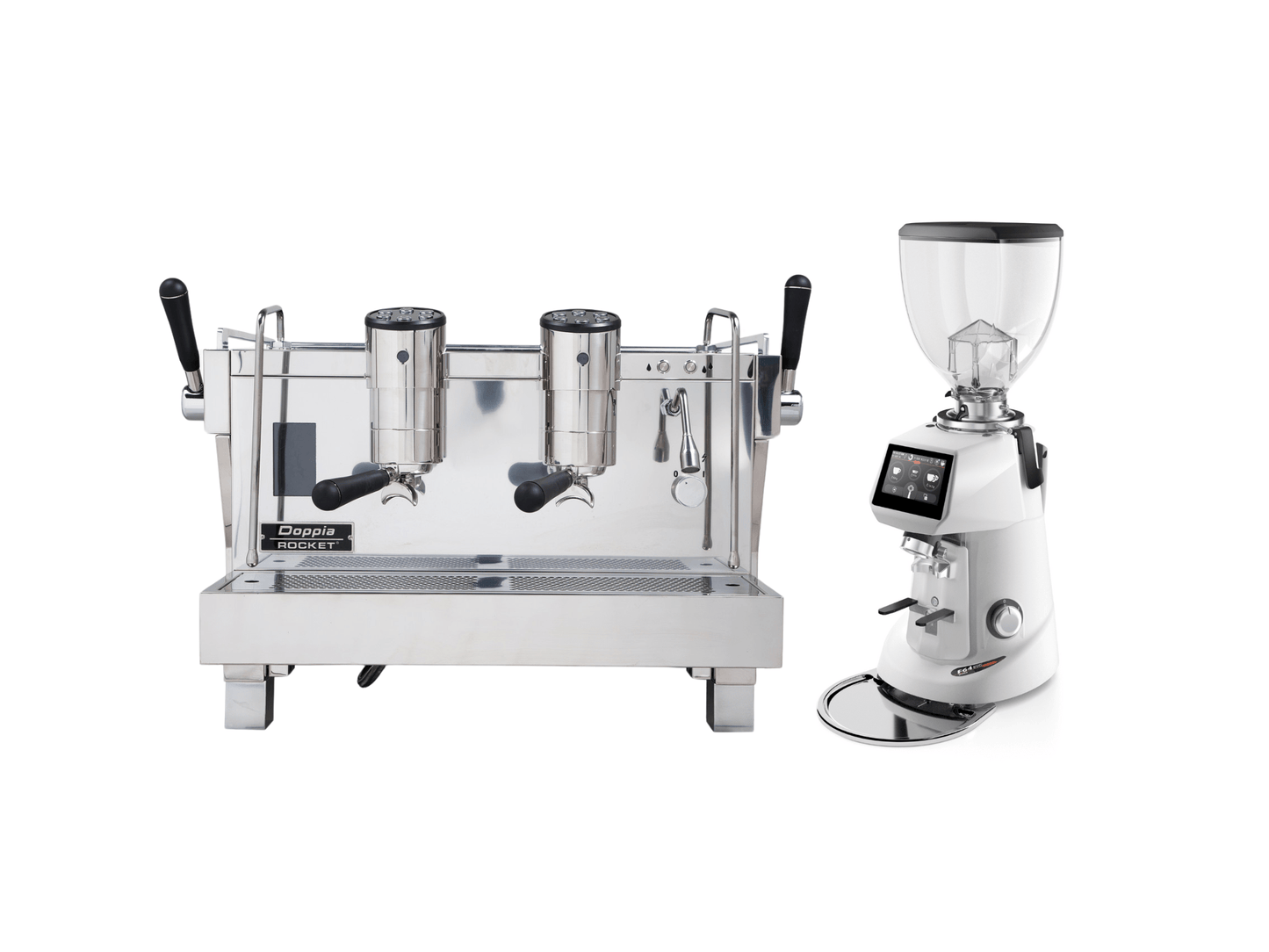 Rocket RE Doppia + Fiorenzato F64 Evo Pro Sense Bundle | Pro Coffee Gear