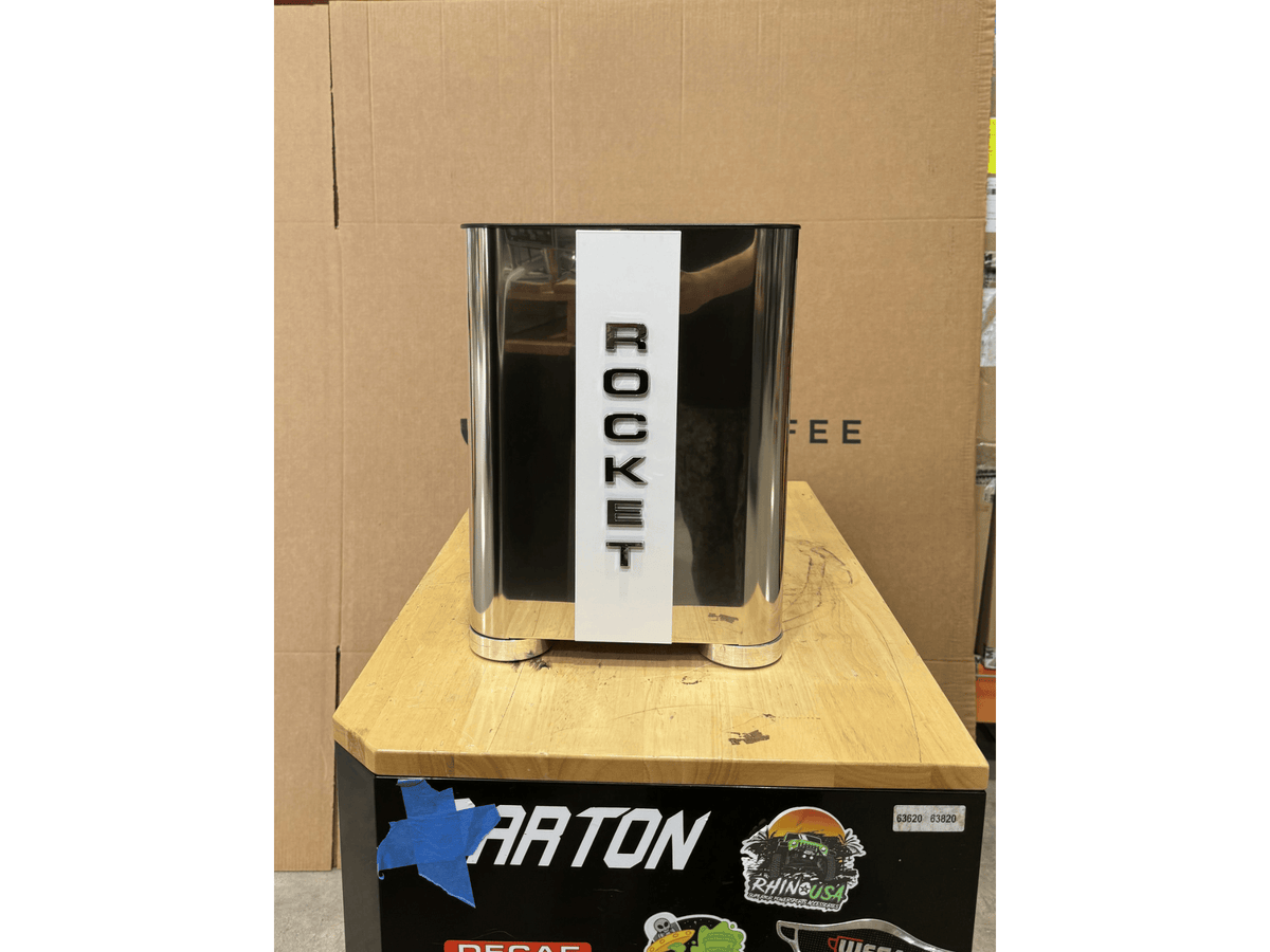 Appartamento TCA - Shiny steel with White Circles Open Box