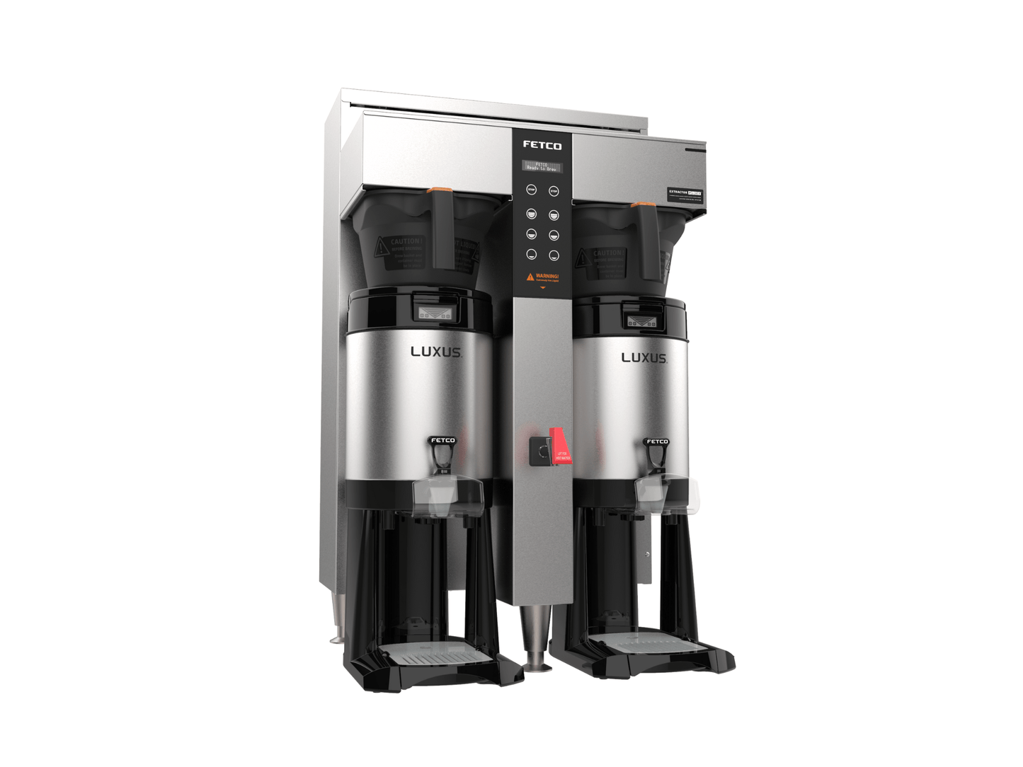 Fetco CBS-1252 Plus Series 1.5 Gallon Twin-Station Coffee Brewer | Pro Coffee Gear
