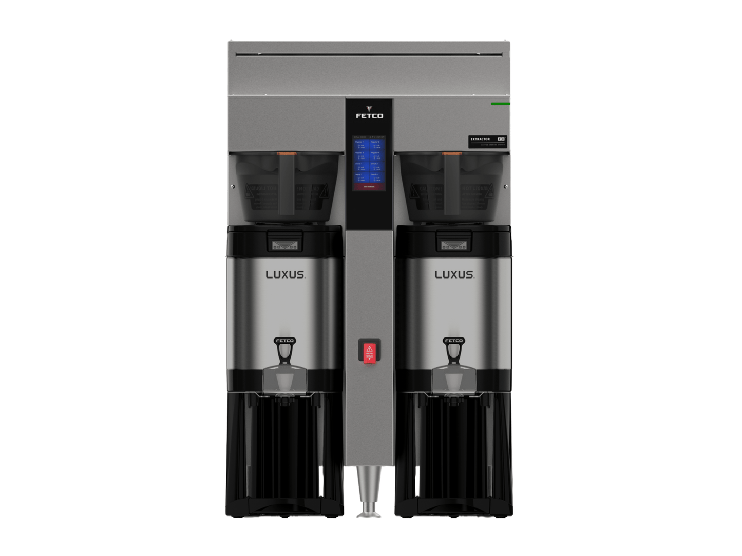Fetco CBS-2252 NG 1.5 Gallon Twin-Station Coffee Brewer | Pro Coffee Gear