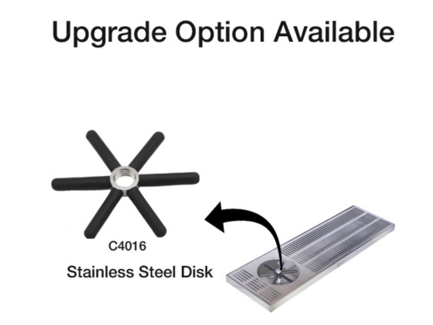 Krome 24″ X 7″ Side Spray Glass Rinser Drip Tray – Brushed Stainless – With Drain | Pro Coffee Gear