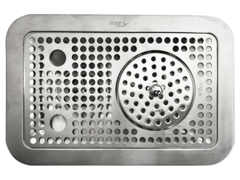 Krome Pitcher Rinser Sink Reccessed-300mm | Pro Coffee Gear
