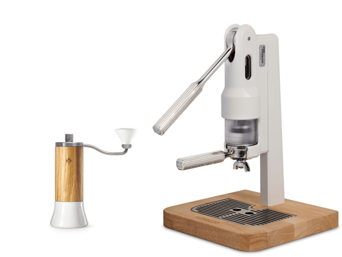 Superkop Espresso Maker + (free) Baby Grinder Bundle | Pro Coffee Gear