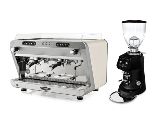 Wega IO EVD + Fiorenzato F64 Evo Pro Dark-T Bundle
