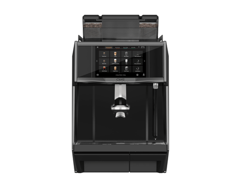 CAYE Smart X 2-Step Super Automatic Espresso Machine, Gray, front view