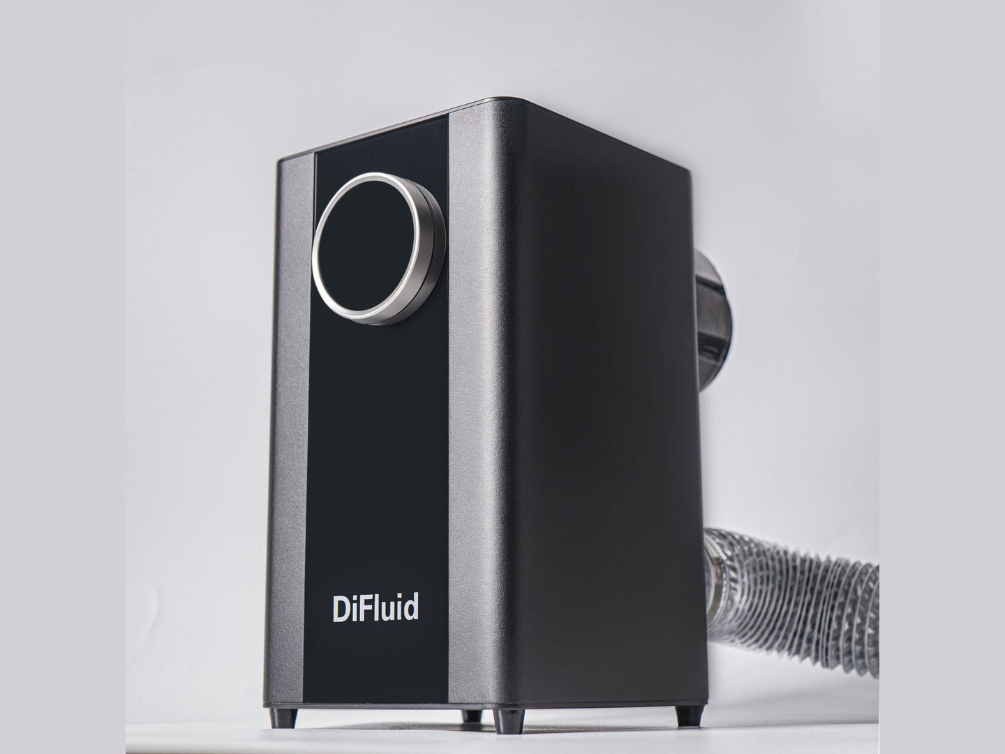 DiFluid AirWave with heat-resistant duct attached