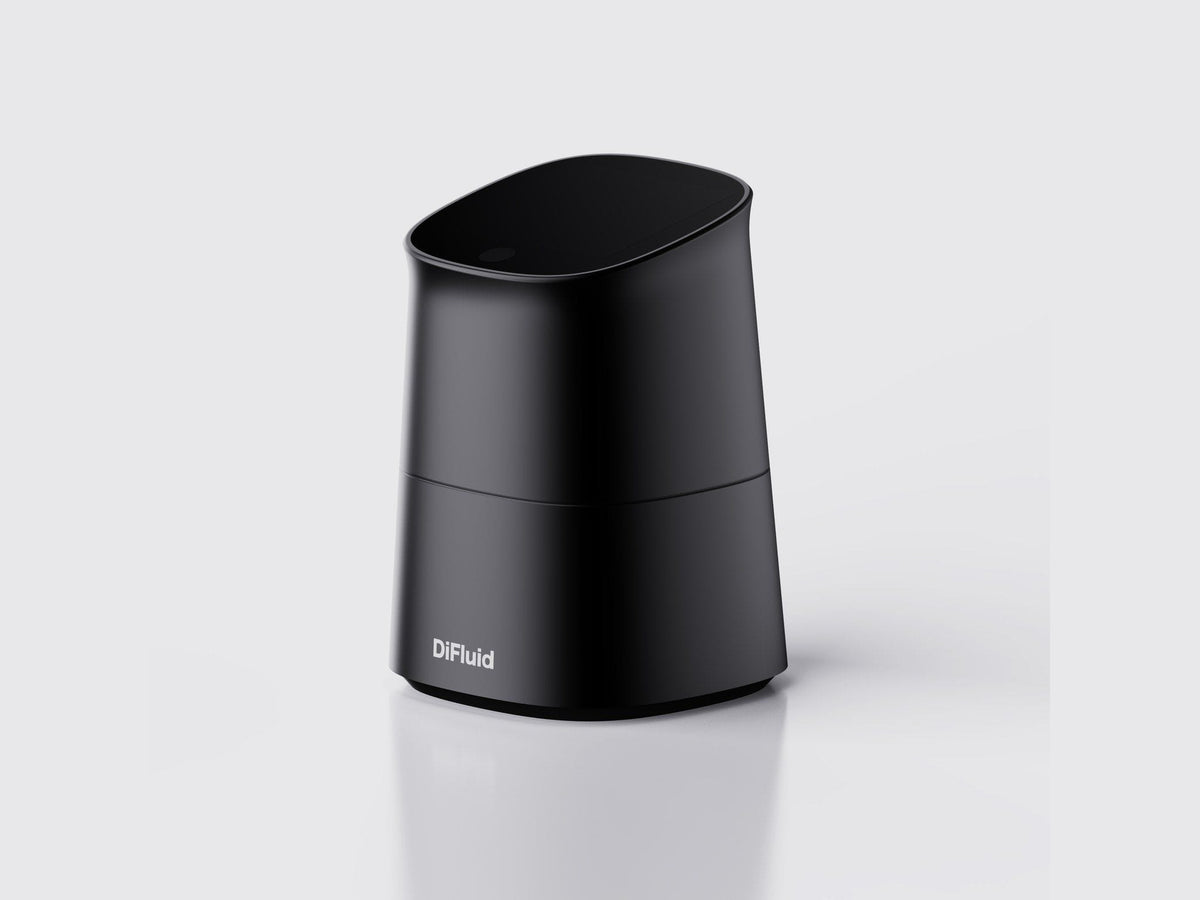 DiFluid Omix Plus coffee analyzer at an angle