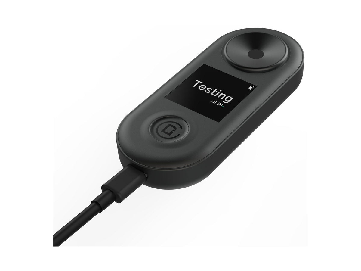 DiFluid R2 Extract refractometer charging over USB-C