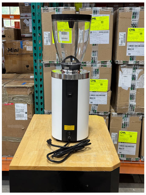 E65W Grind-by-Weight with Sync Espresso Grinder - Matte White Open Box