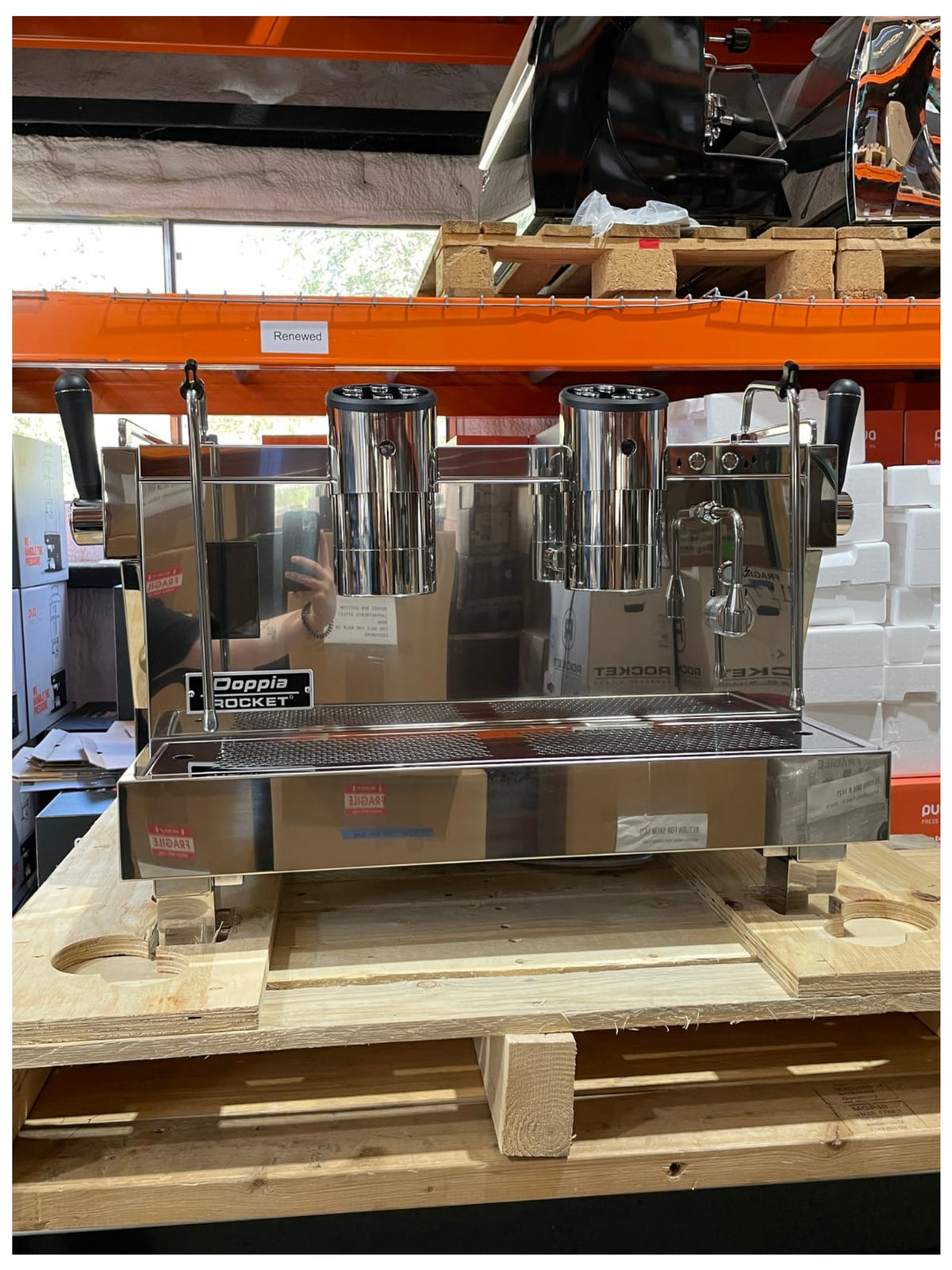 RE Doppia - 2 Group Chrome Open Box