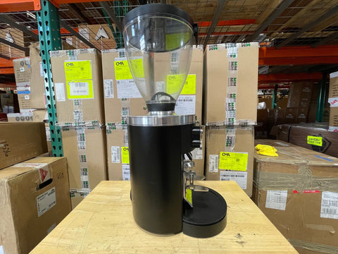E80W Grind-by-Weight with Sync (E80W GbS) Espresso Grinder - Black Demo