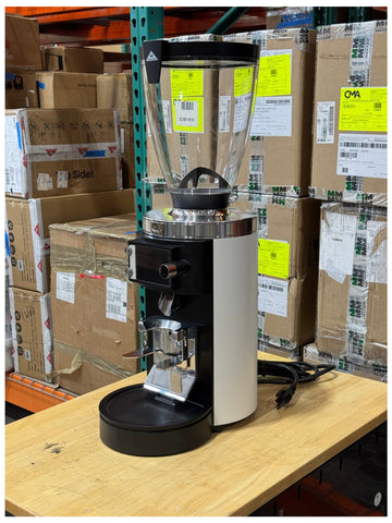 E65W Grind-by-Weight with Sync Espresso Grinder - Matte White Open Box