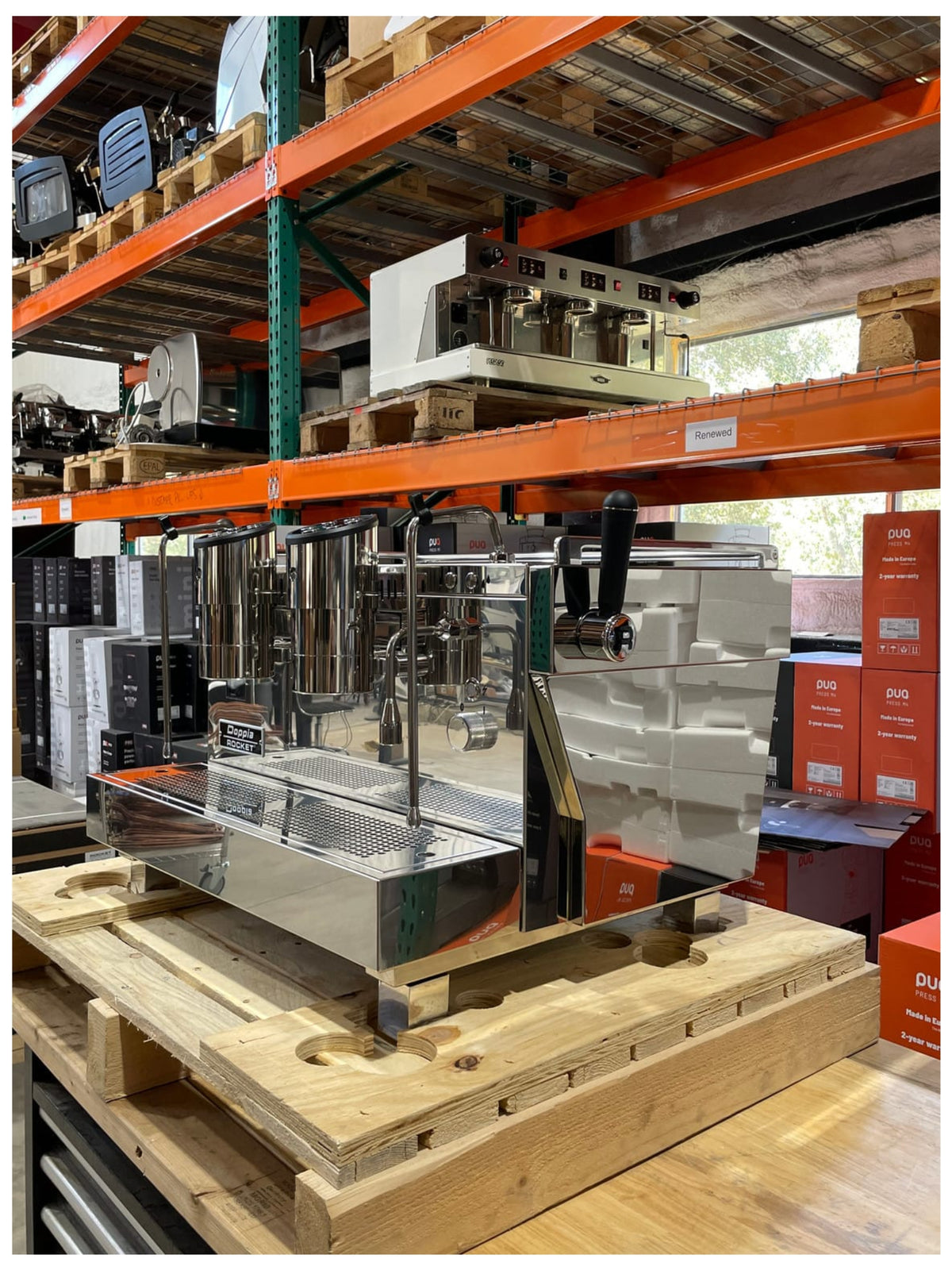 RE Doppia - 2 Group Chrome Open Box
