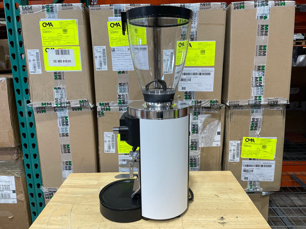 E65W Grind-by-Weight with Sync Espresso Grinder - Matte White Demo