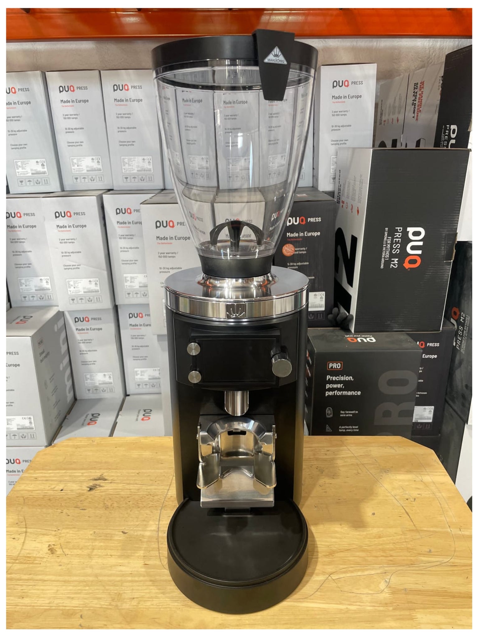 E65W Grind-by-Weight with Sync Espresso Grinder - Matte Black Open Box