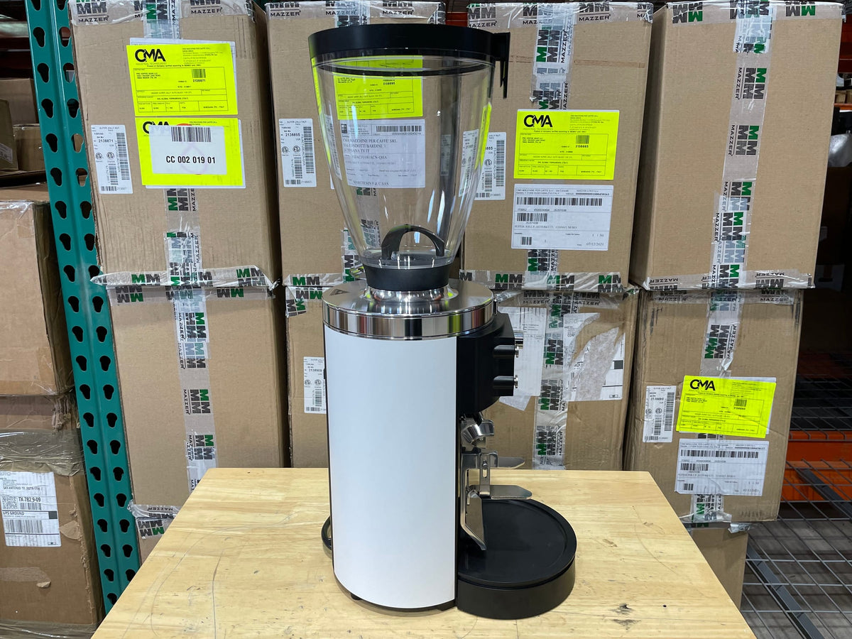 E65W Grind-by-Weight with Sync Espresso Grinder - Matte White Demo