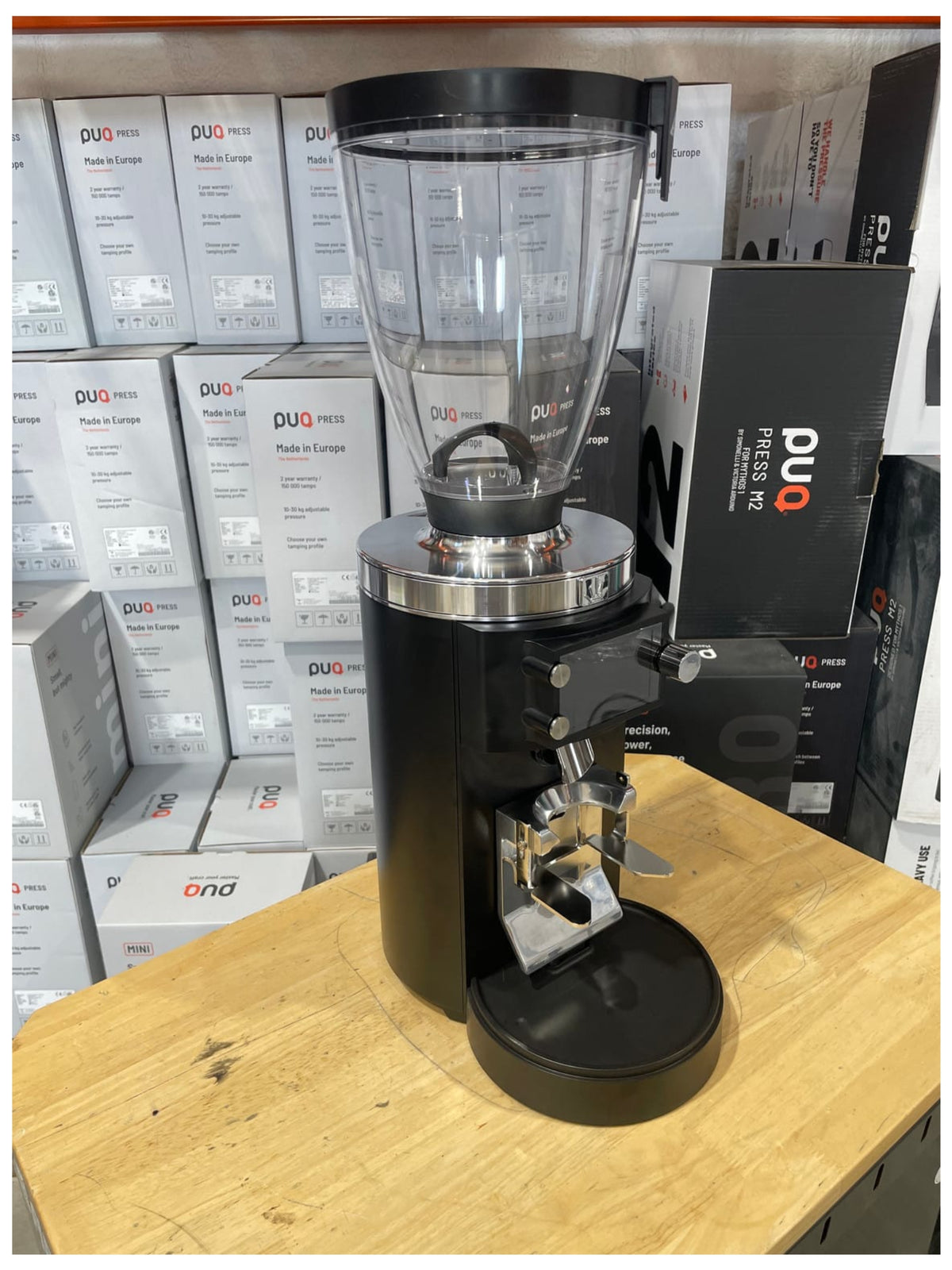 E65W Grind-by-Weight with Sync Espresso Grinder - Matte Black Open Box