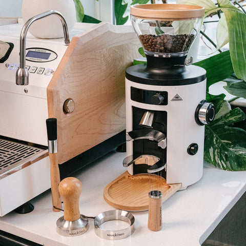 Mahlkönig Accessory Set, Beech - Home Barista Tools